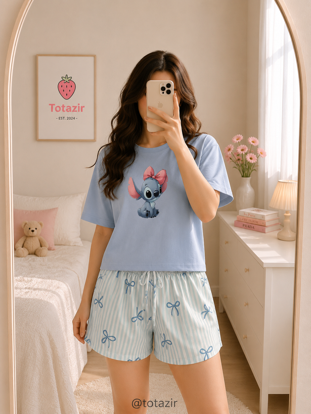 تیشرت شلوارک عروسکی ❣️🌈