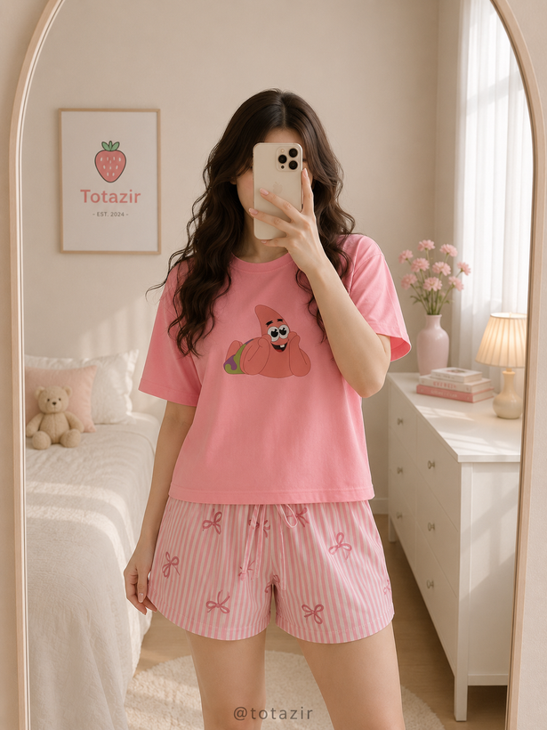 تیشرت شلوارک عروسکی ❣️🌈