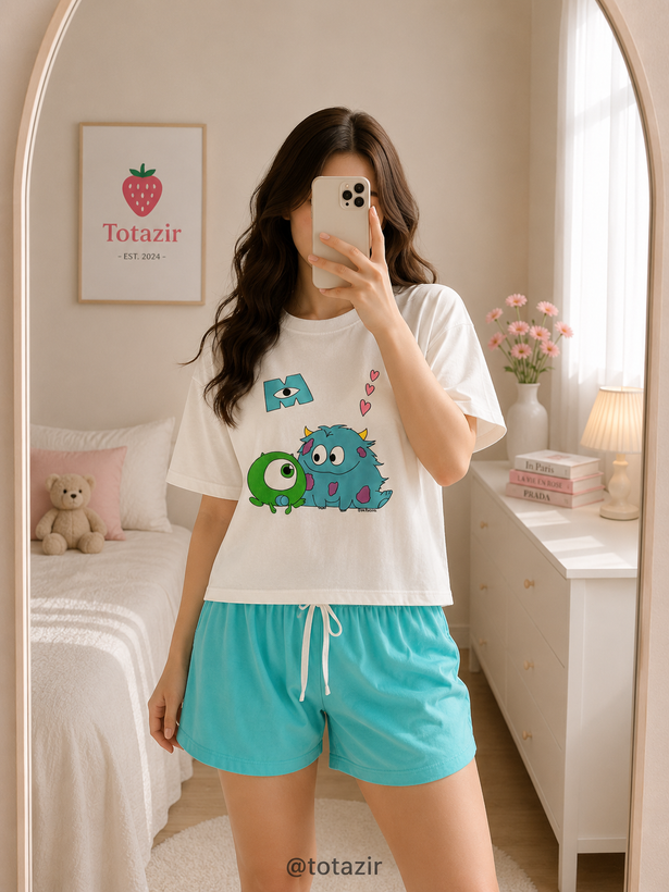 کراپ شرتک عروسکی 🦋☁️